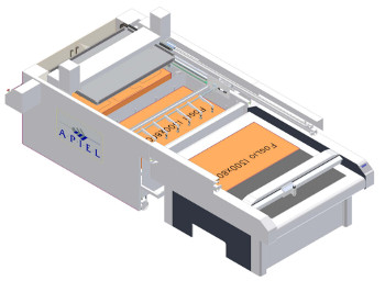 Sheet-Feeder ACRAB-T Laden und Entladen von Blttern auf Schneideplotter