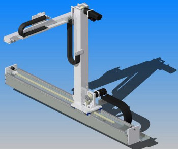 Robot cartesiano compacto de 3 ejes