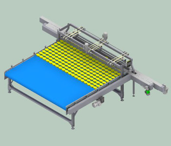 Tableau pour l'accumulation ordonne de produits en ranges